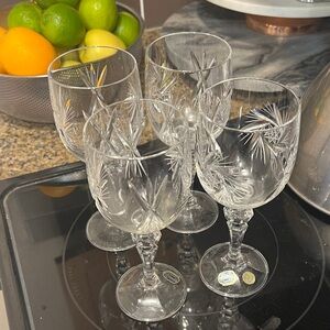 Crystal Wine Glass Set